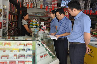 广东惠州龙门县烟草专卖局对零售终端形象店开展专项检查